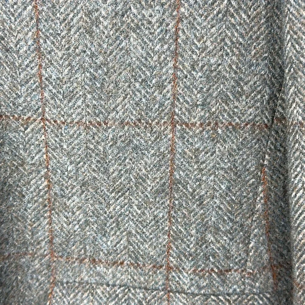 Brooks Brothers Camel Hair Blazer‎ Sport Coat Made in USA Chevron
